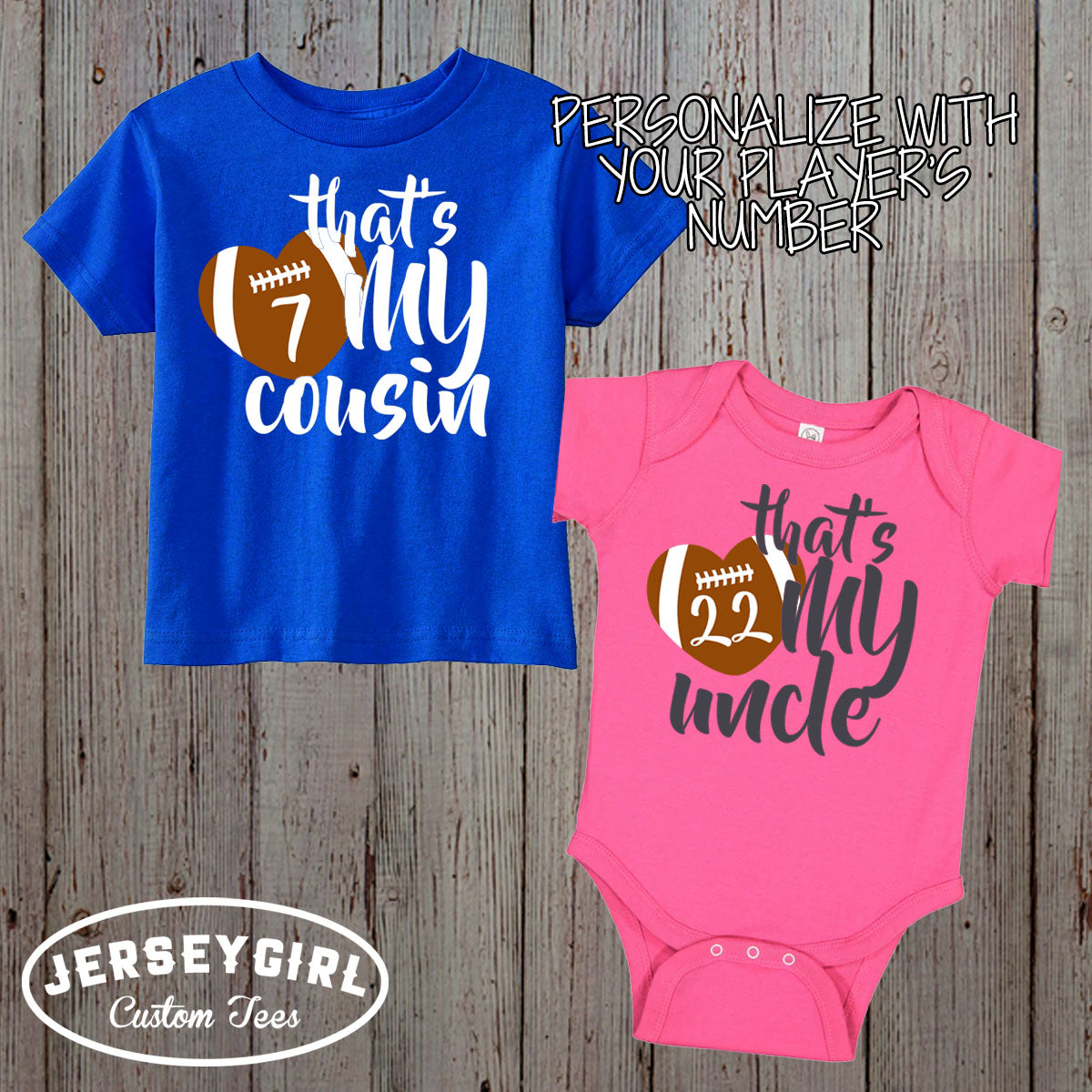 That's My Brother Football sister bodysuit / toddler Shirt