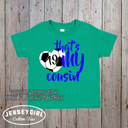 That's My Brother soccer bodysuit / toddler shirt