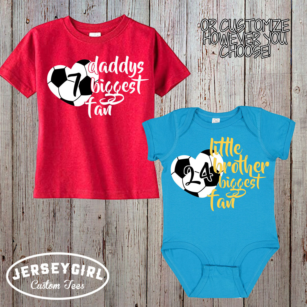 That's My Brother soccer bodysuit / toddler shirt