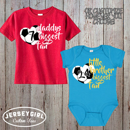 That's My Brother soccer bodysuit / toddler shirt