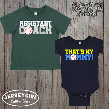 that's my daddy baseball coach's kid shirt