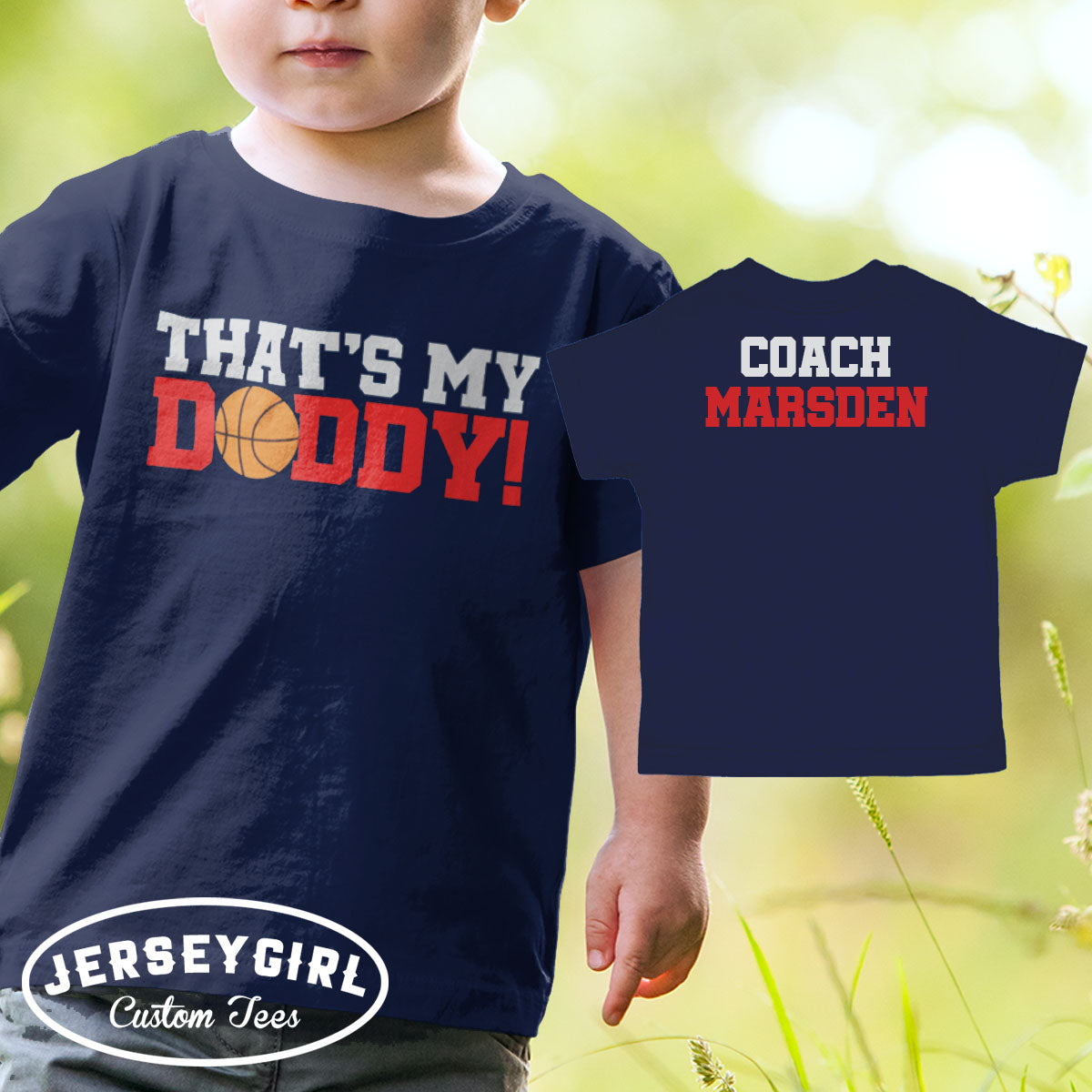 that's my daddy basketball coach's kid shirt
