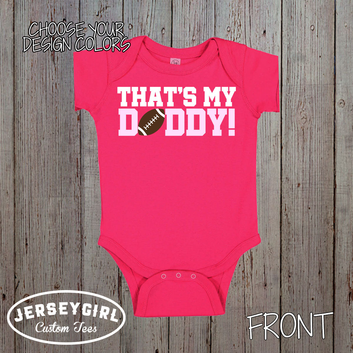 That's My Daddy football coach's kid shirt