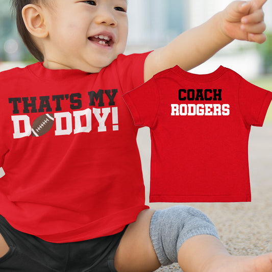 That's My Daddy football coach's kid shirt
