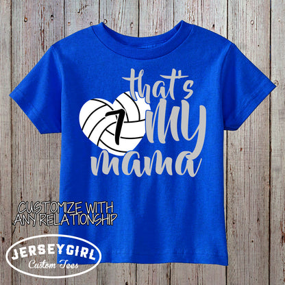 That's My Sister Volleyball Bodysuit / Toddler Shirt