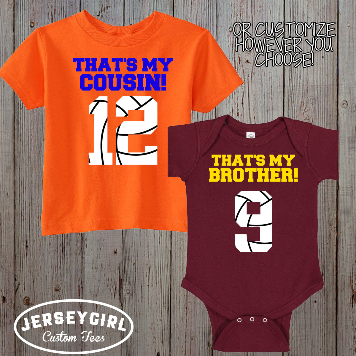 personalized That's My Sister volleyball shirt