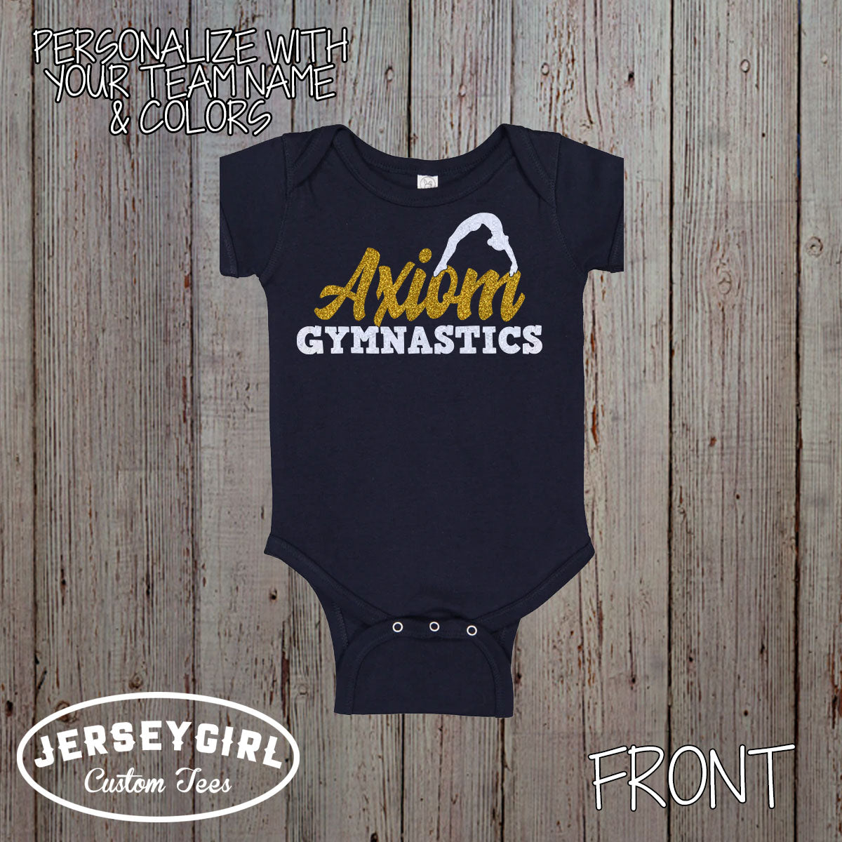 custom toddler gymnastics shirt