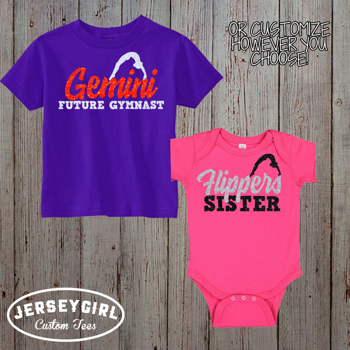 custom toddler gymnastics shirt