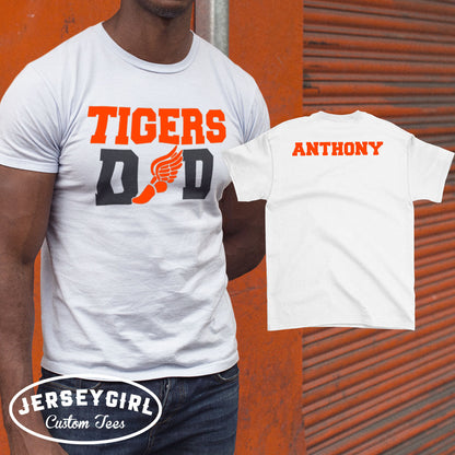 custom track dad shirt