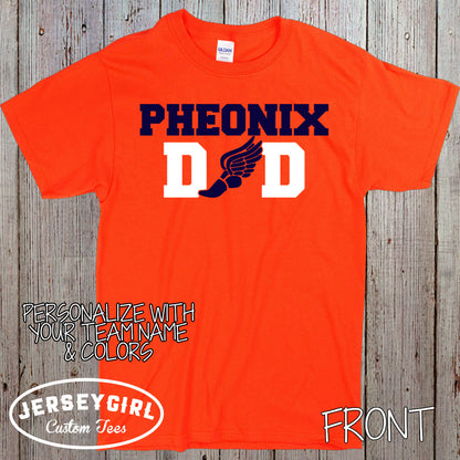 custom track dad shirt