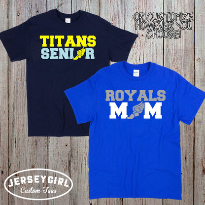 custom track dad shirt