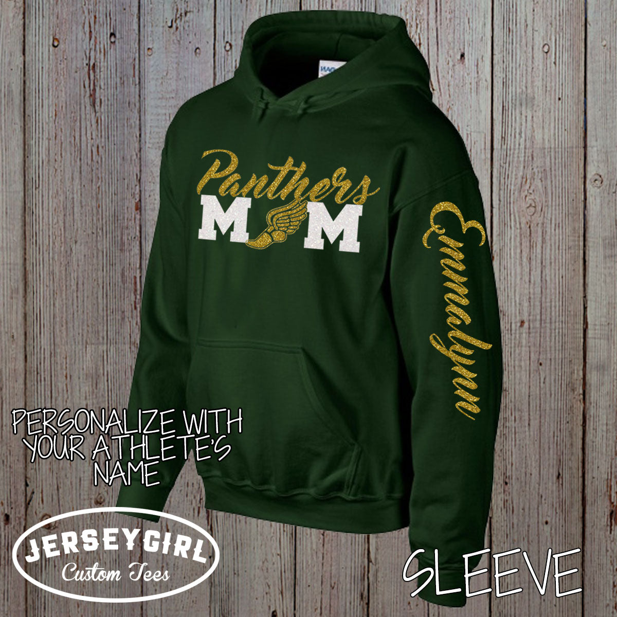 custom track mom sweatshirt