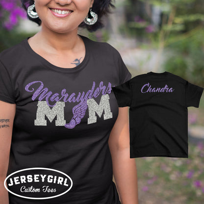 custom track mom shirt