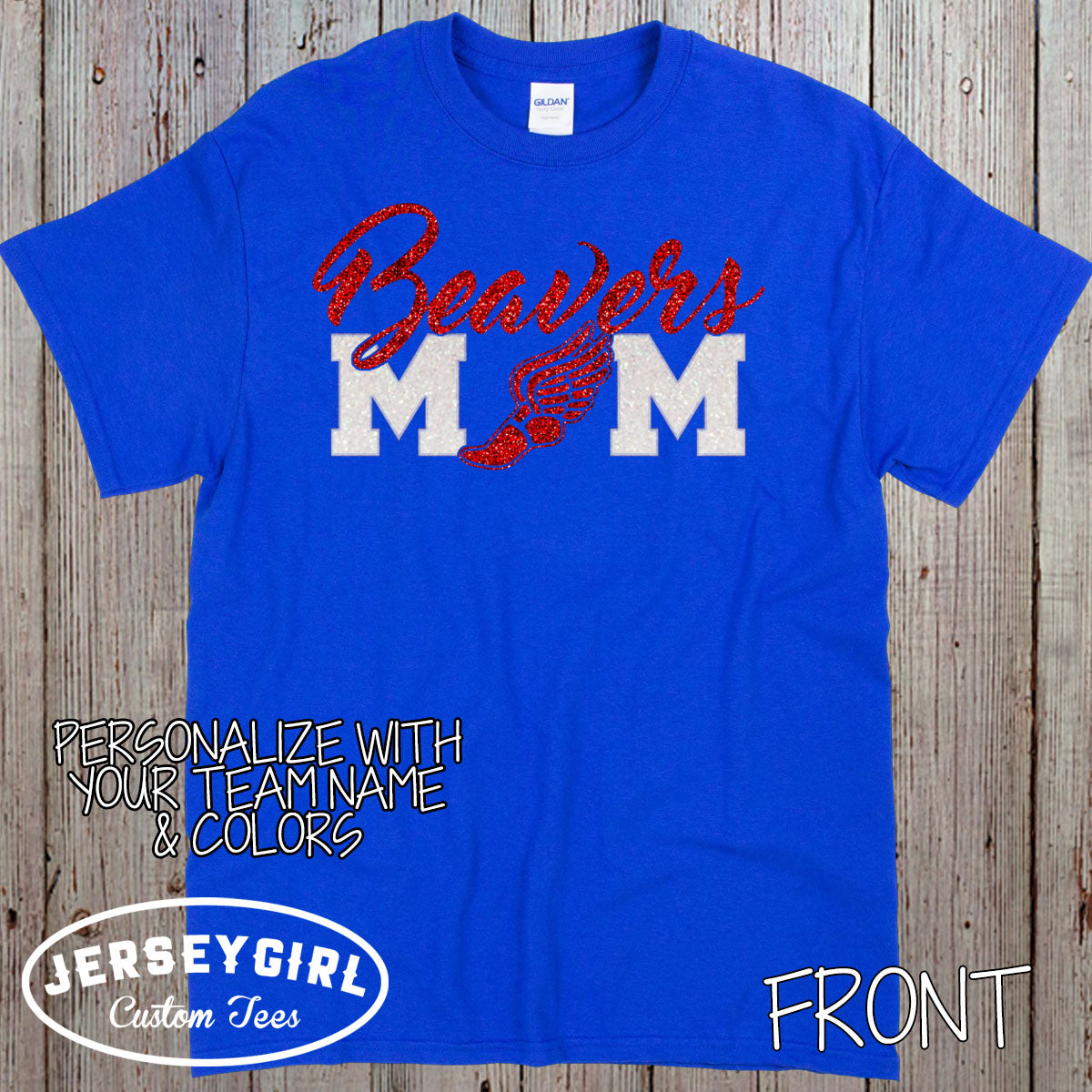 custom track mom shirt