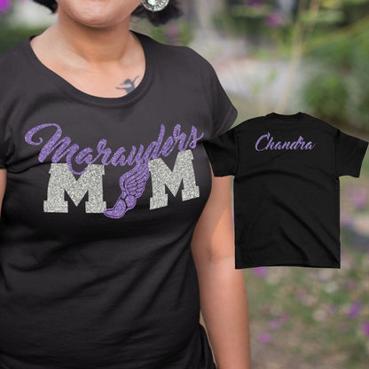 custom track mom shirt