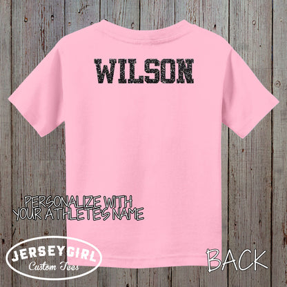 little sister biggest fan track baby bodysuit or toddler shirt