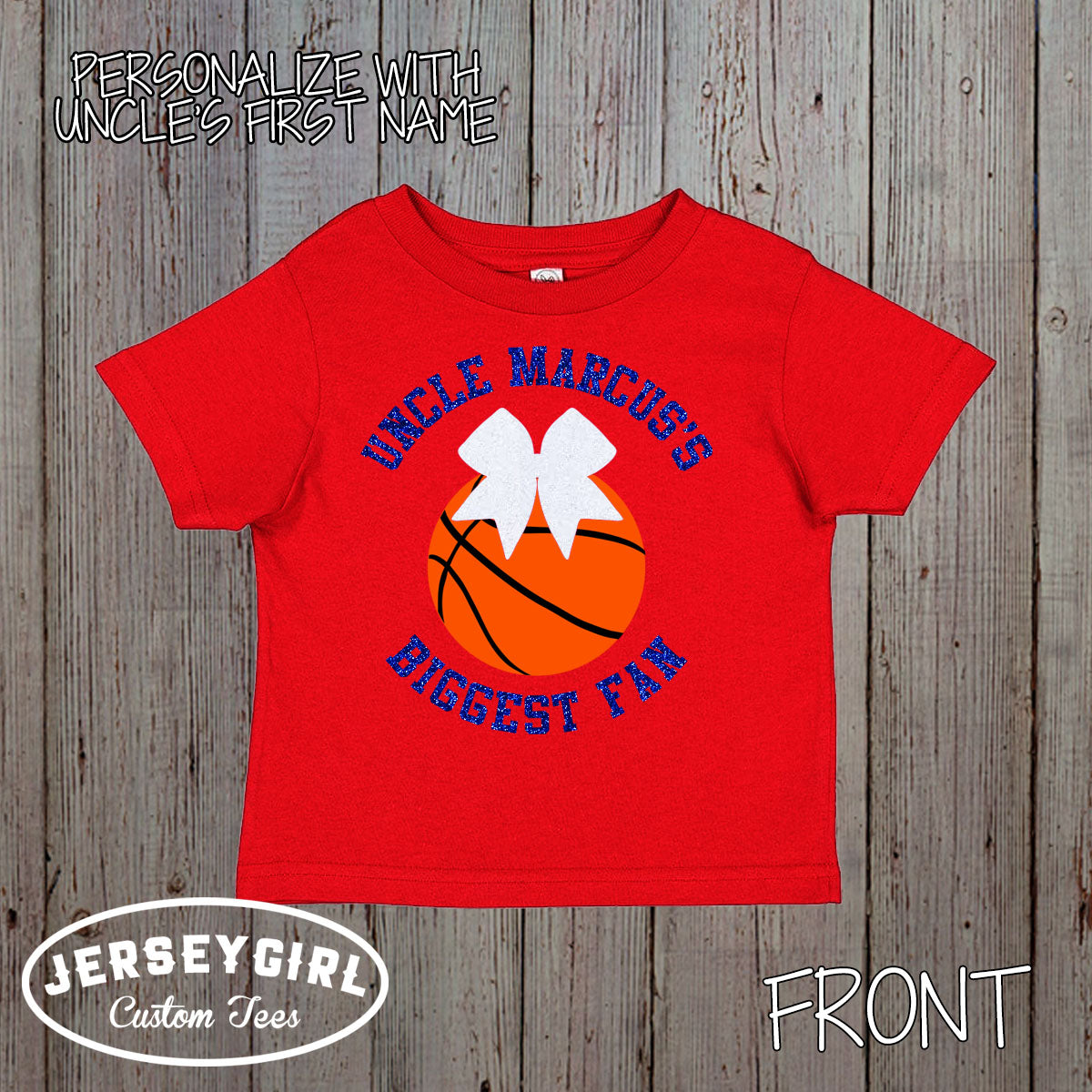Uncle's biggest fan basketball shirt