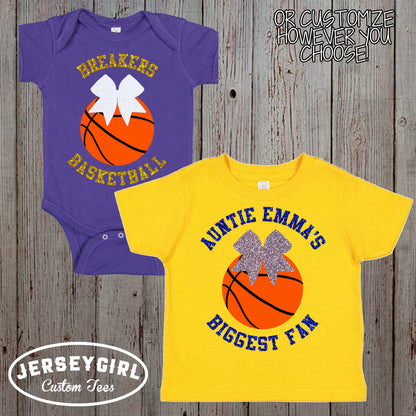 Uncle's biggest fan basketball shirt