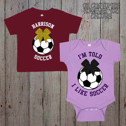 Uncle's Biggest Fan Soccer Baby Bodysuit / Toddler Shirt