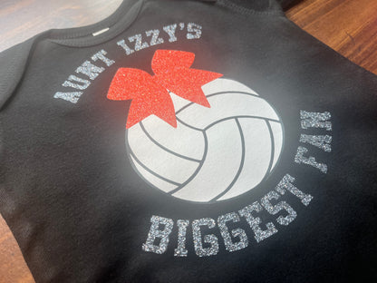 uncle's biggest fan volleyball shirt