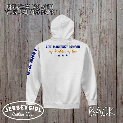 personalized Navy mom sweatshirt