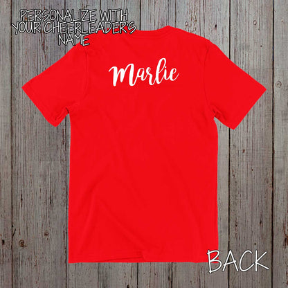 Cheerleading is My Valentine Valentine's Day cheer shirt