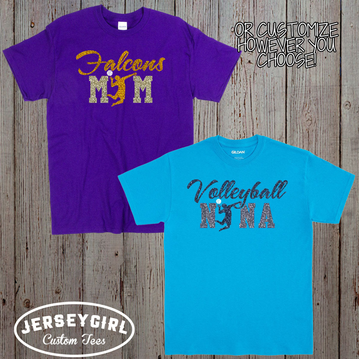 custom volleyball aunt shirt