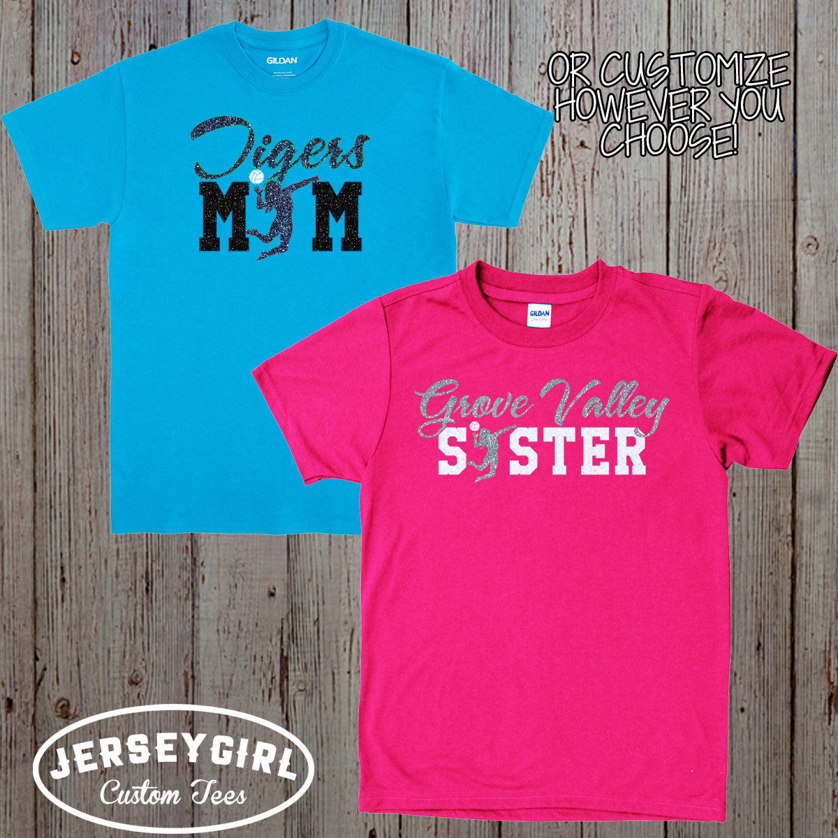 custom volleyball aunt shirt