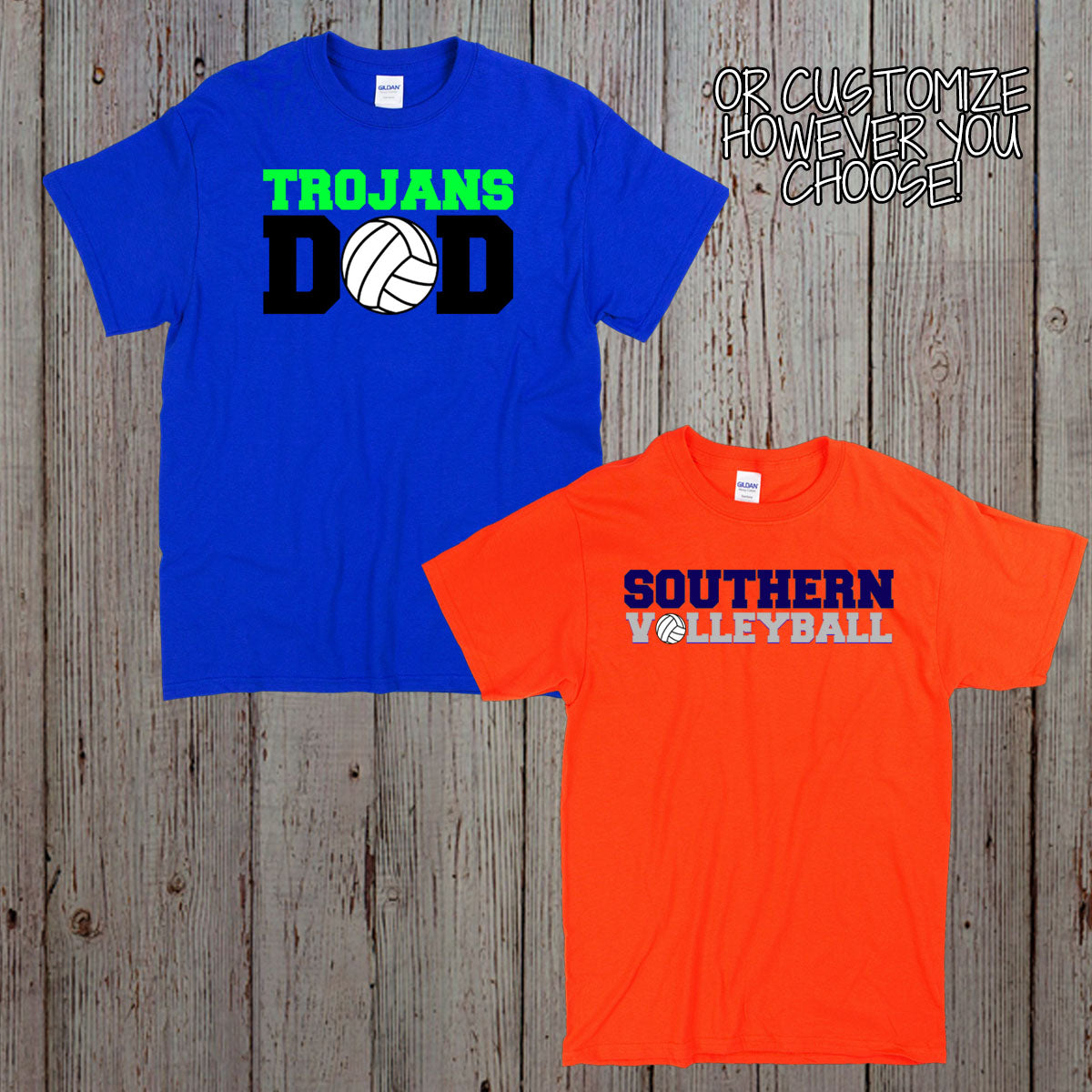 custom volleyball boyfriend shirt