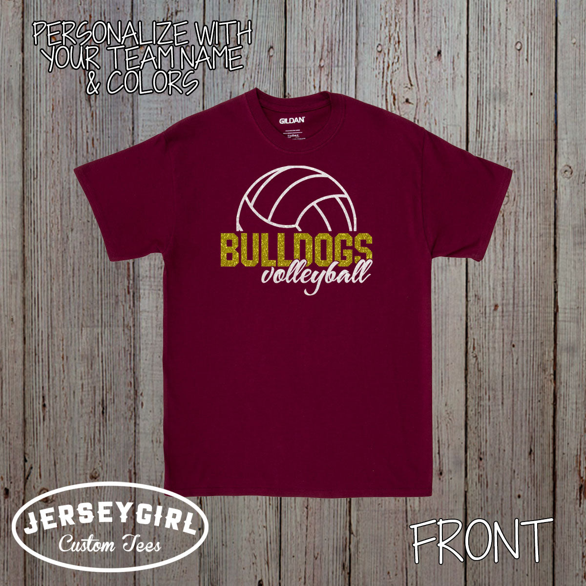 personalized glitter volleyball coach shirt