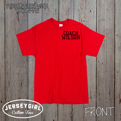 custom volleyball coach shirt