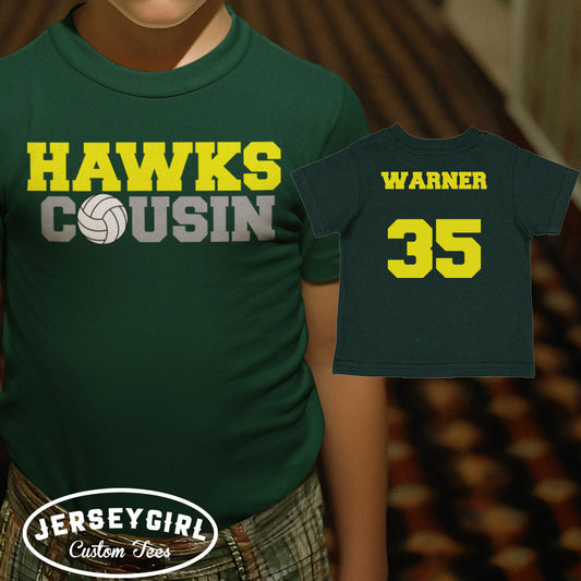 Custom Volleyball Cousin Bodysuit / Toddler Shirt