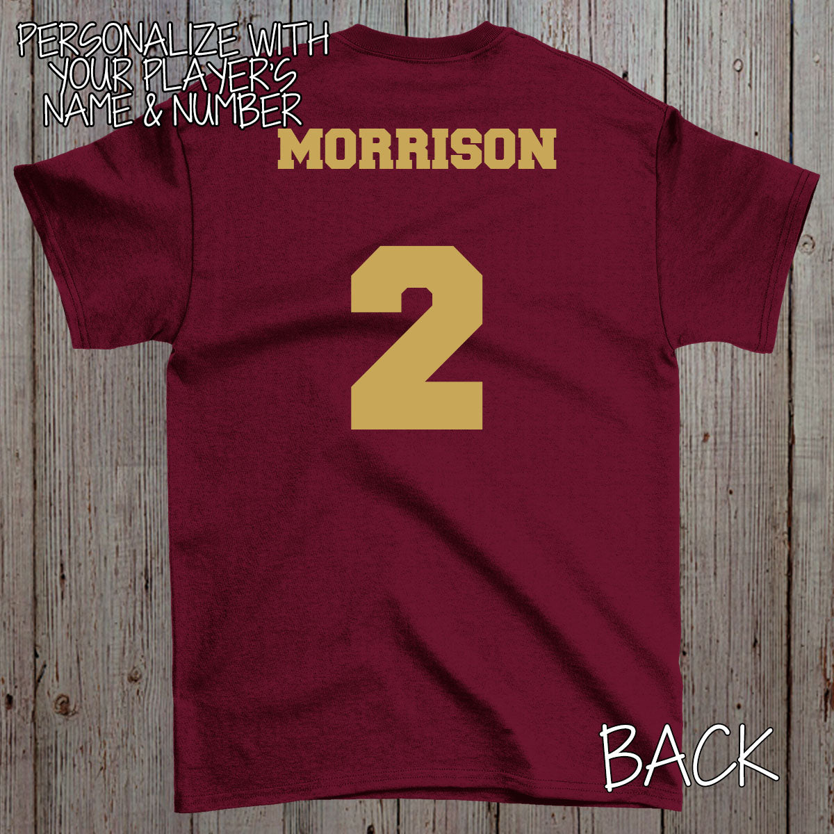 custom volleyball dad heart shirt with name & number