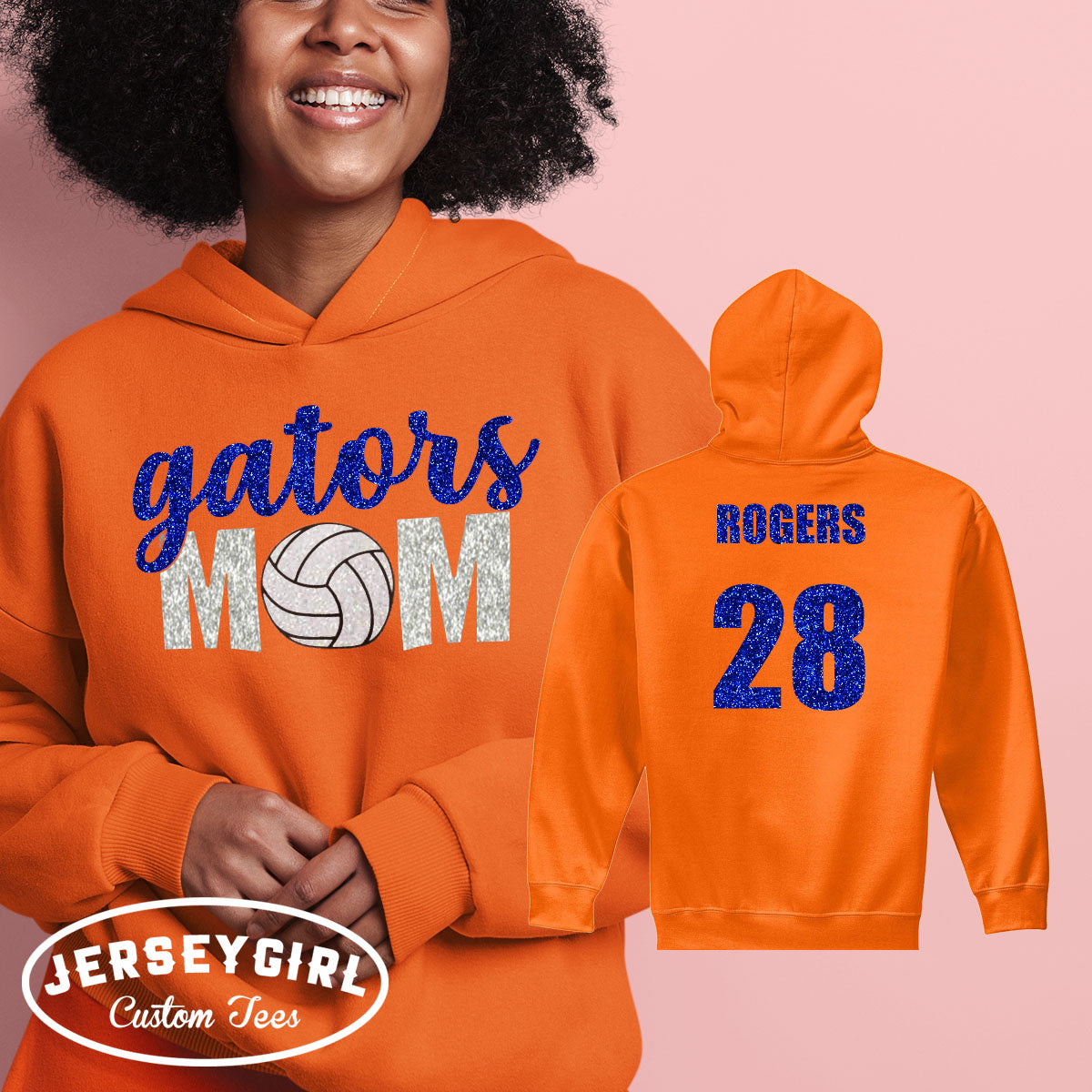 personalized volleyball mom sweatshirt