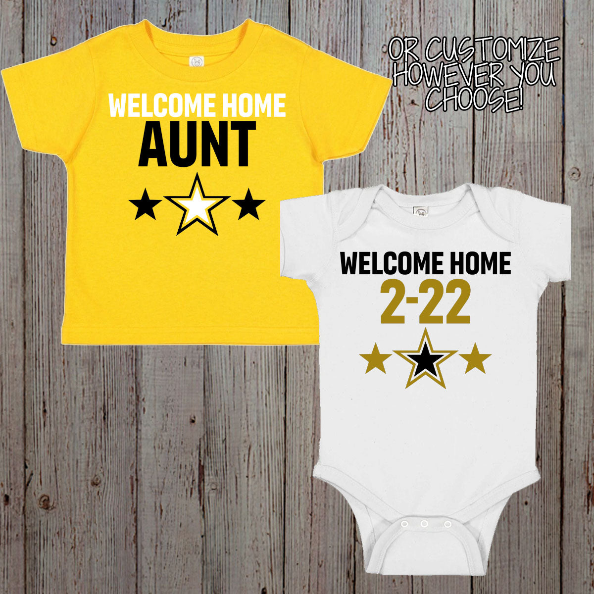 welcome home daddy Army shirt